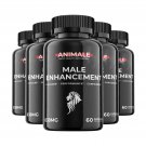 5 Pack Animale Pills - Animale Male Support Supplement - 300 Capsules