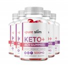 5 Pack Pure Slim Keto ACV Gummies, PureSlim Weight Loss - 300 Gummies