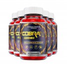 5 Pack Cobra X - CobraX Enhancement Support For Men - 300 Gummies