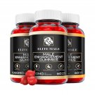 3 Pack Elite Male - All Natural Enhancement Support For Men - 180 Gummies