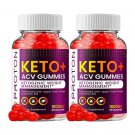2 Pack Proton Keto ACV Gummies Weight Loss Supplement - 120 Gummies