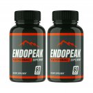 2 Pack Endopeak Male Pills - Endo Peak Male Vitality Support - 120 Capsules