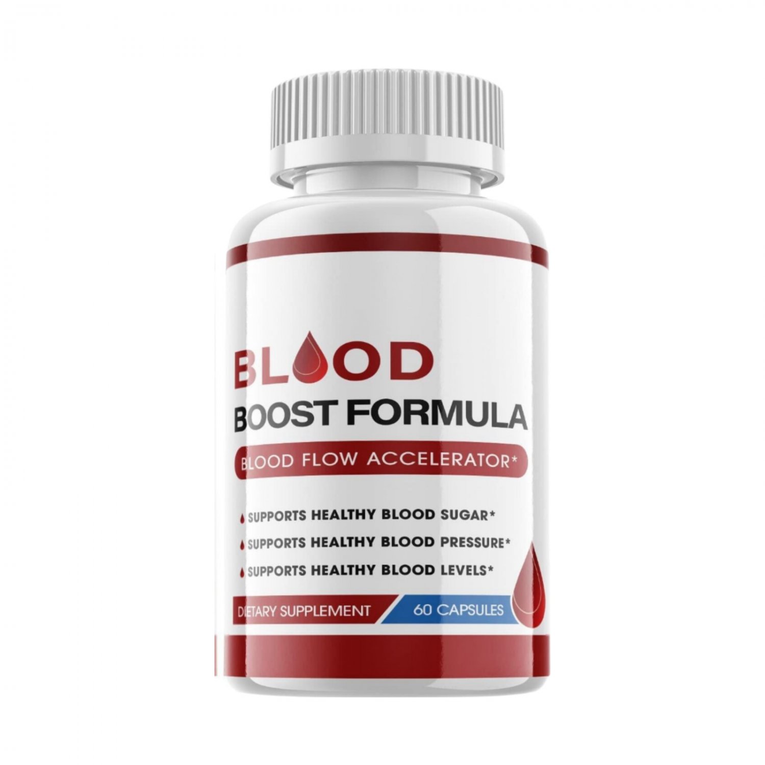 Blood Boost Formula - Blood Sugar Supports Glucose - 60 Capsules