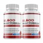 2 Pack Blood Boost Formula - Blood Sugar Supports Glucose - 120 Capsules