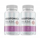 2 Pack Neotonics Skin & Gut Probiotic Pills Health - 120 Capsules