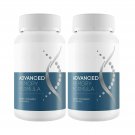2 Pack Advanced Memory Formula - Best Natural Brain Supplement - 120 Capsules