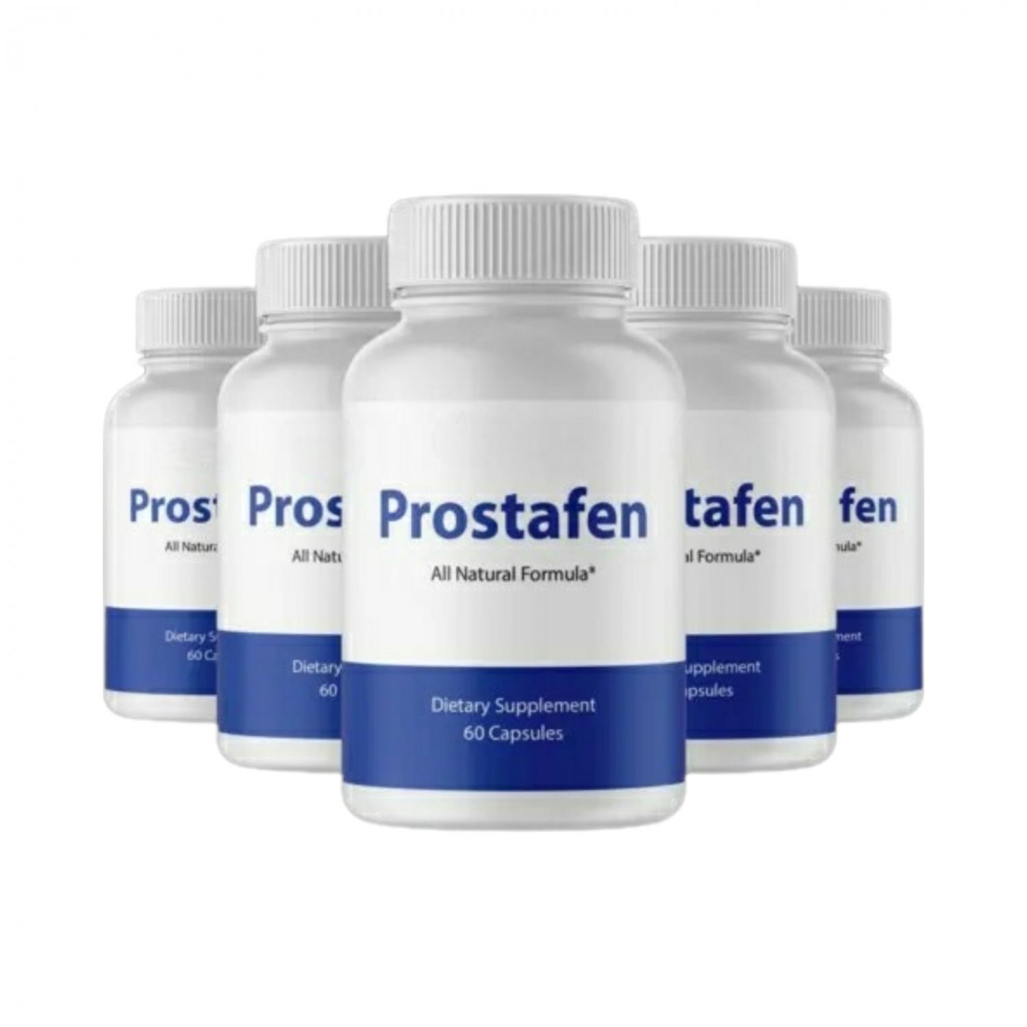 5 Pack Prostafen All Natural Prostate Support - 300 Capsules