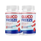 2 Pack GlucoFreeze Pills for Blood Sugar Support Gluco Freeze - 120 Capsules