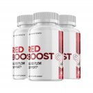 3 Pack Red Boost Blood Sugar Supports, Glucose, Metabolism - 180 Capsules