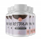 5 Pack Restolin Capsules Natural Hair Support Supplement - 300 Capsules