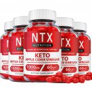 5 Pack NTX Keto ACV Gummies, NTX Keto Gummies for Weight Loss - 300 Gummies