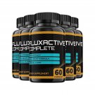 5 Pack Fluxactive Complete For Prostate Health Supplement Pills - 300 Capsules