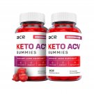 2 Pack Ace Keto ACV Gummies Weight Loss, Vegan - 120 Gummies