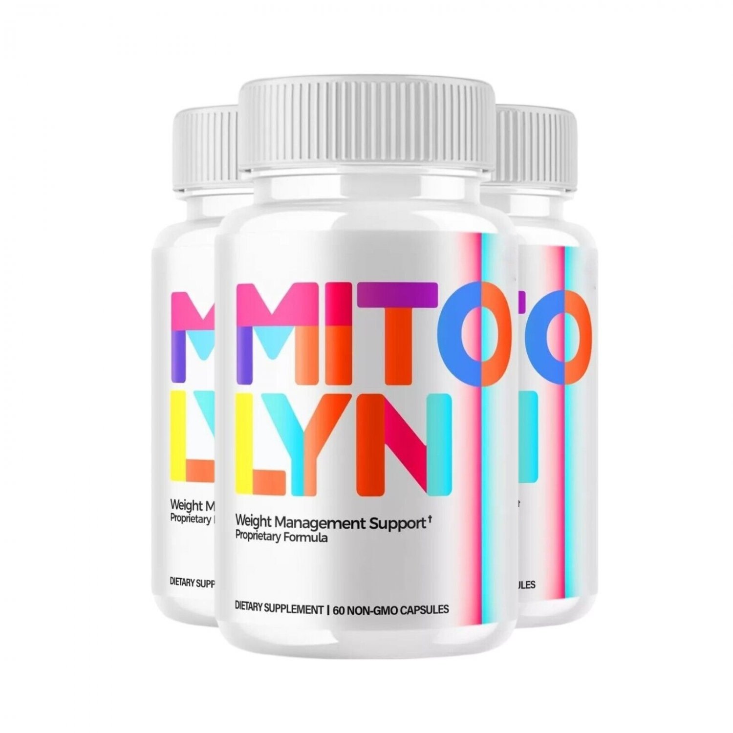 3 Pack Mitolyn Capsules, Advanced Weight Loss Support Supplement - 180 Capsules