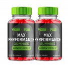 2 Pack Vigor Plus Gummies For Men, Advanced Performance Supplement - 120 Gummies