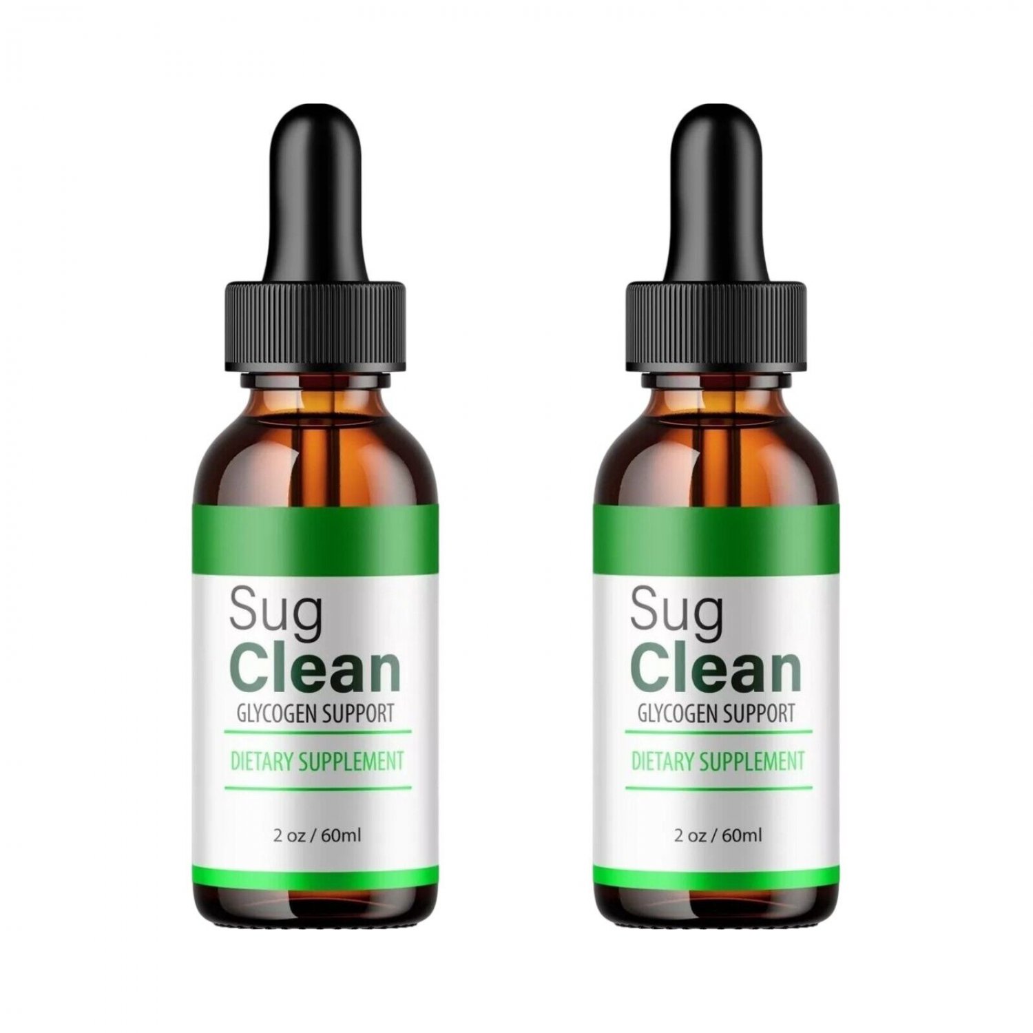 2 Pack Sug Clean Drops - SugClean Drops Glycogen Support Dietary Supplement