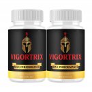 2 Pack Vigortrix Pills, Natural Energy & Stamina Support for Men - 120 Capsules