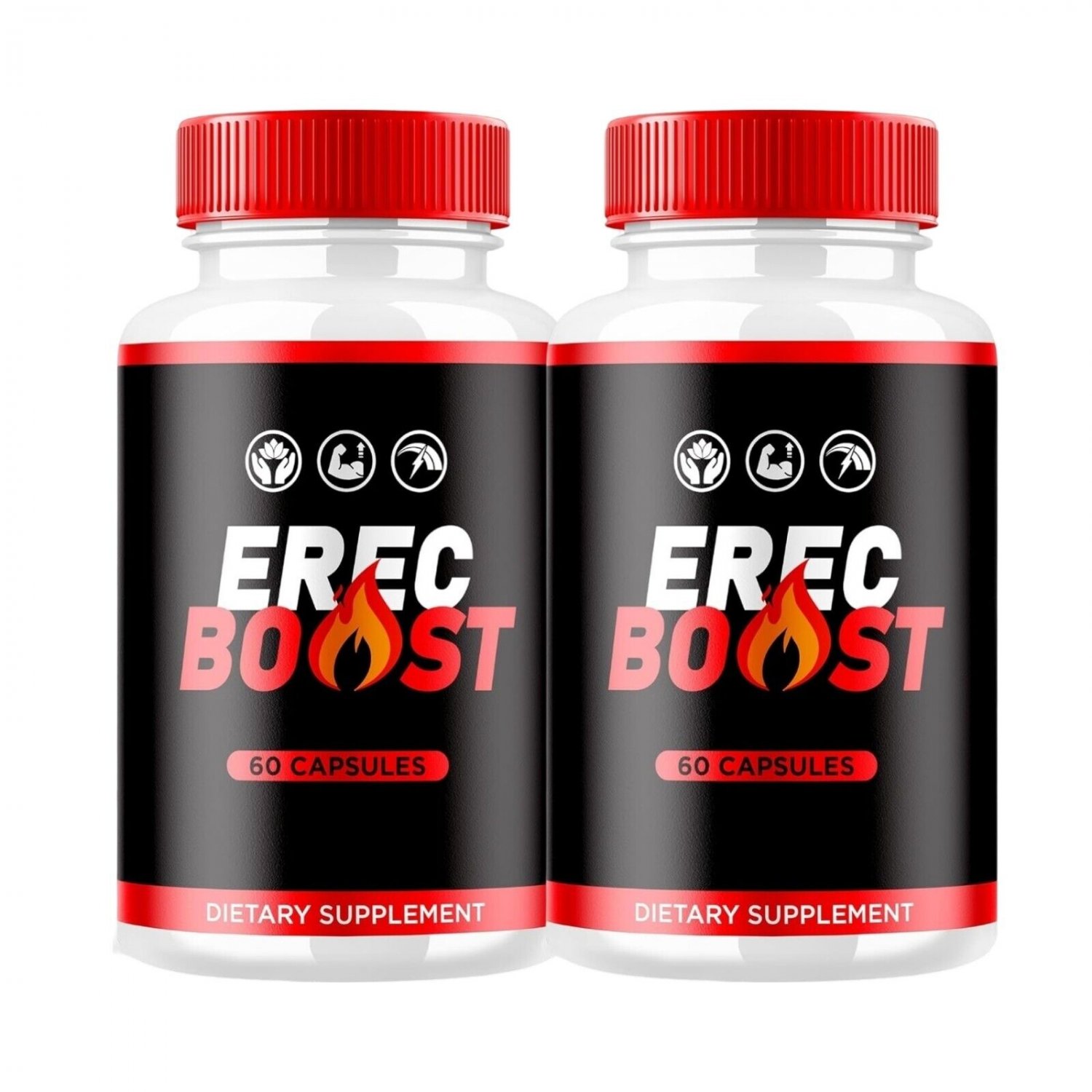 2 Pack Erecboost Capsules &acirc;�� Erec Boost for Overall Health & Energy - 120 Capsules