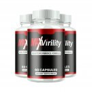 3 Pack Max Virility Male Health Support to Boost Stamina & Energy - 180 Capsules