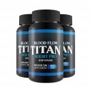 3 Pack Blood Flow Titan Boost Pro - Mens Bloodflow Support - 180 Capsules