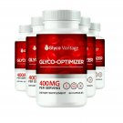 5 Pack Glyco Vantage Glyco Optimizer, GlycoVantage for Blood Sugar - 300 Capsules