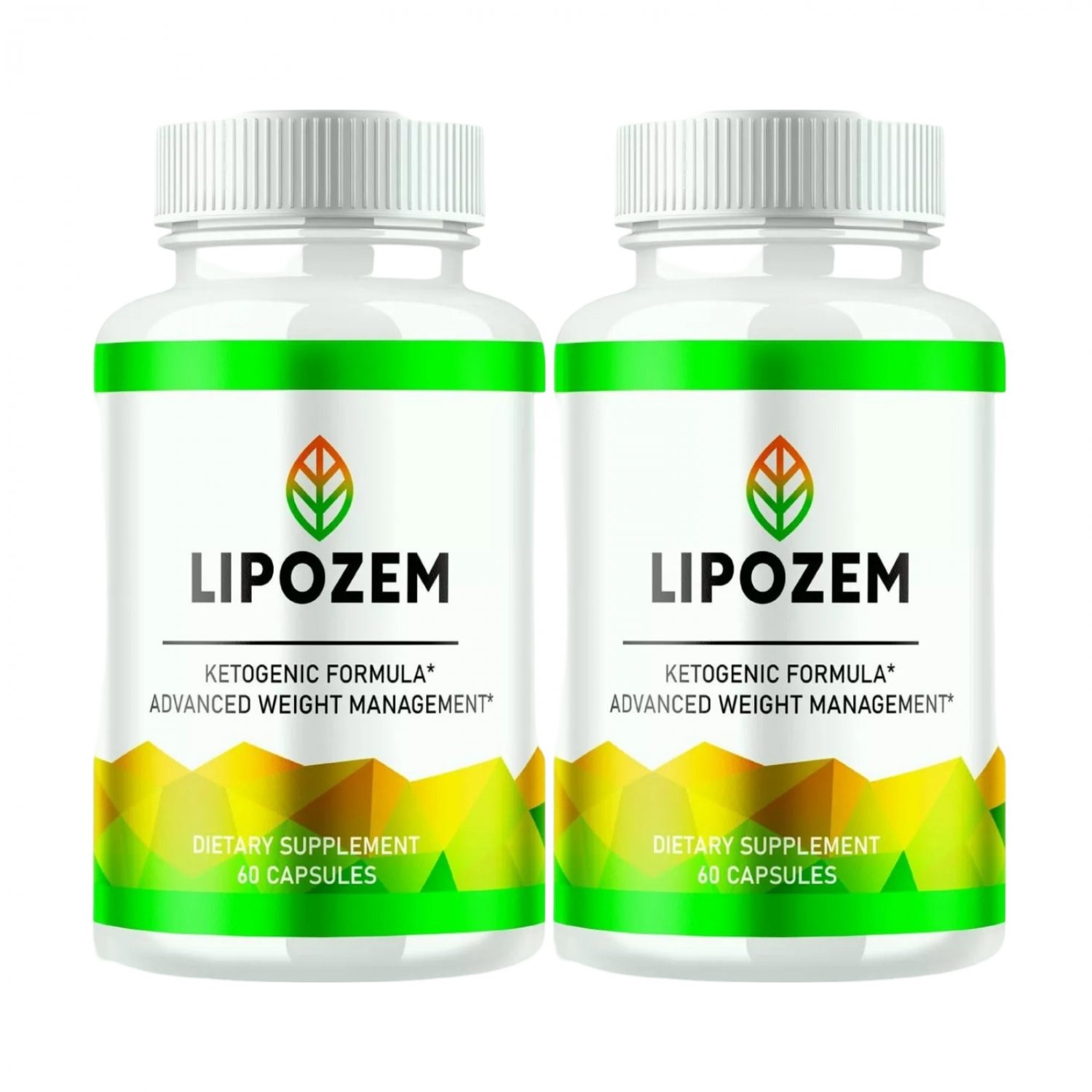 2 Pack Lipozem Advanced Support for Weight Loss and Gut Health - 120 Capsules