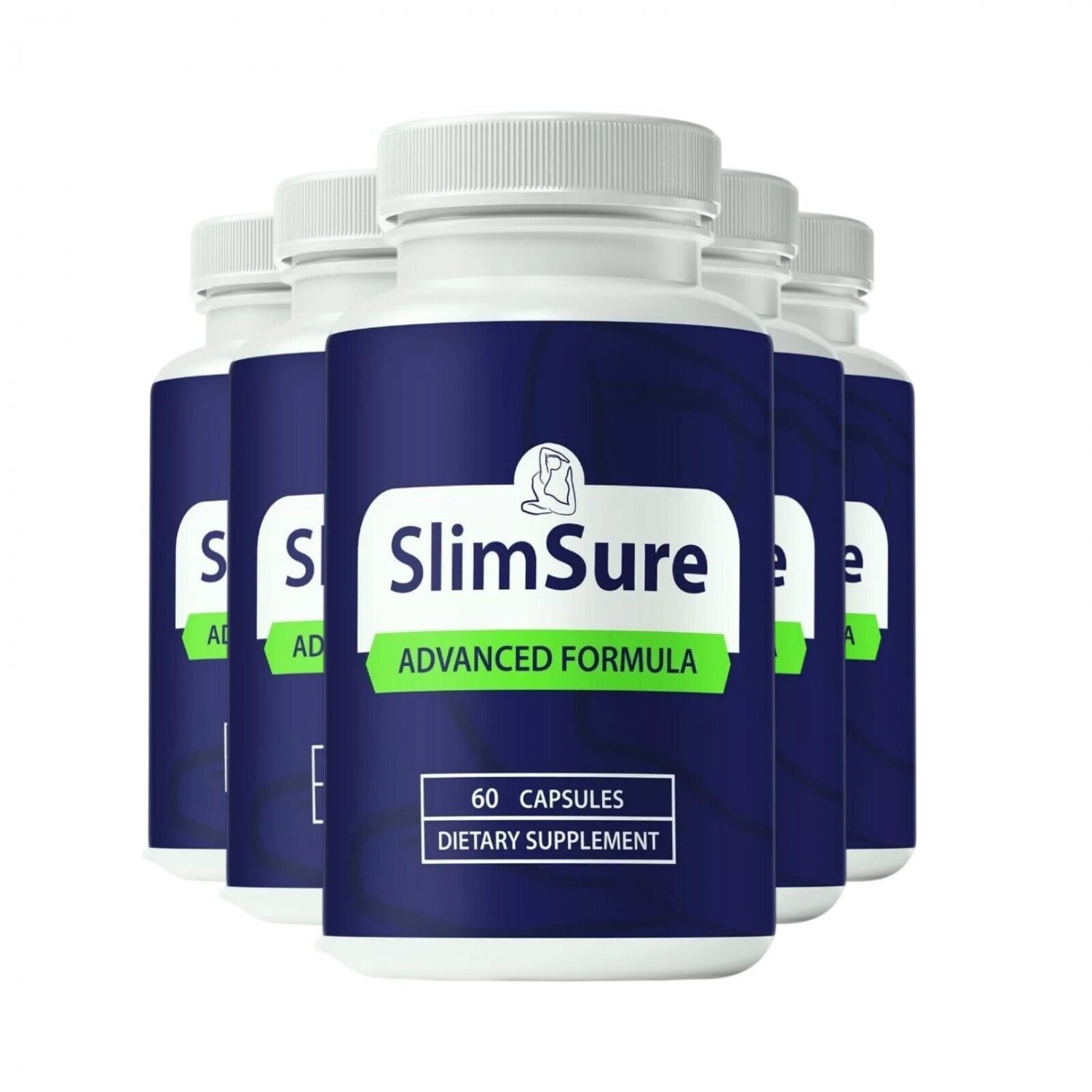 5 Pack Slim Sure Pills, SlimSure Keto Advanced Weight Loss Pills - 300 Capsules