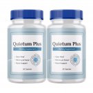 2 Pack Quietum Plus, Quietum Tinnitus Relief & Reduced Ear Ringing - 120 Caps
