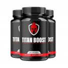 3 Pack Titan Boost for Men Advanced Formula for Male Support - 180 Capsules