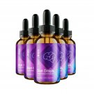 5 Pack Skinny Brain Diet Drops - Liquid Drops for Weight Management & Support