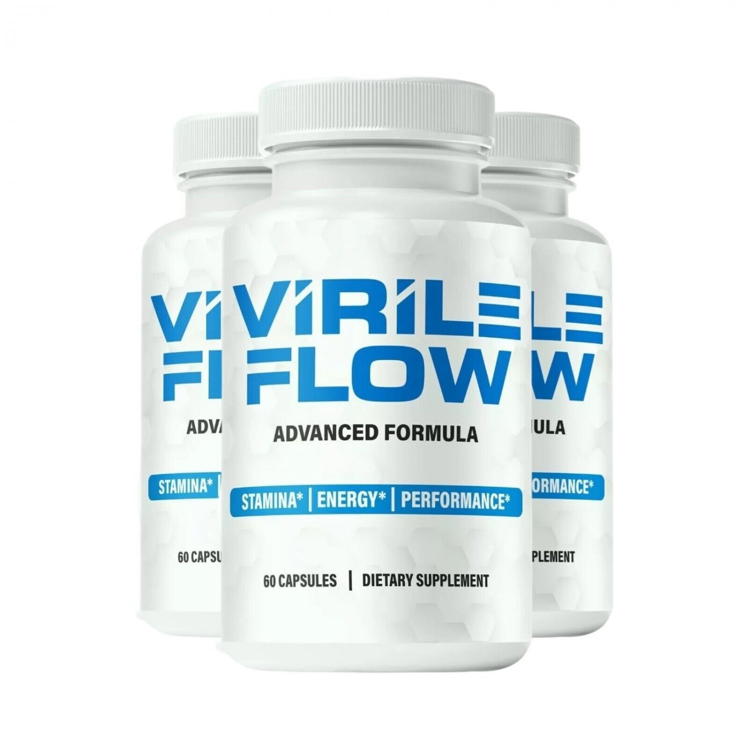 3 Pack Virile Flow for Men Capsules &acirc;�� VirileFlow Advanced Formula - 180 Caps