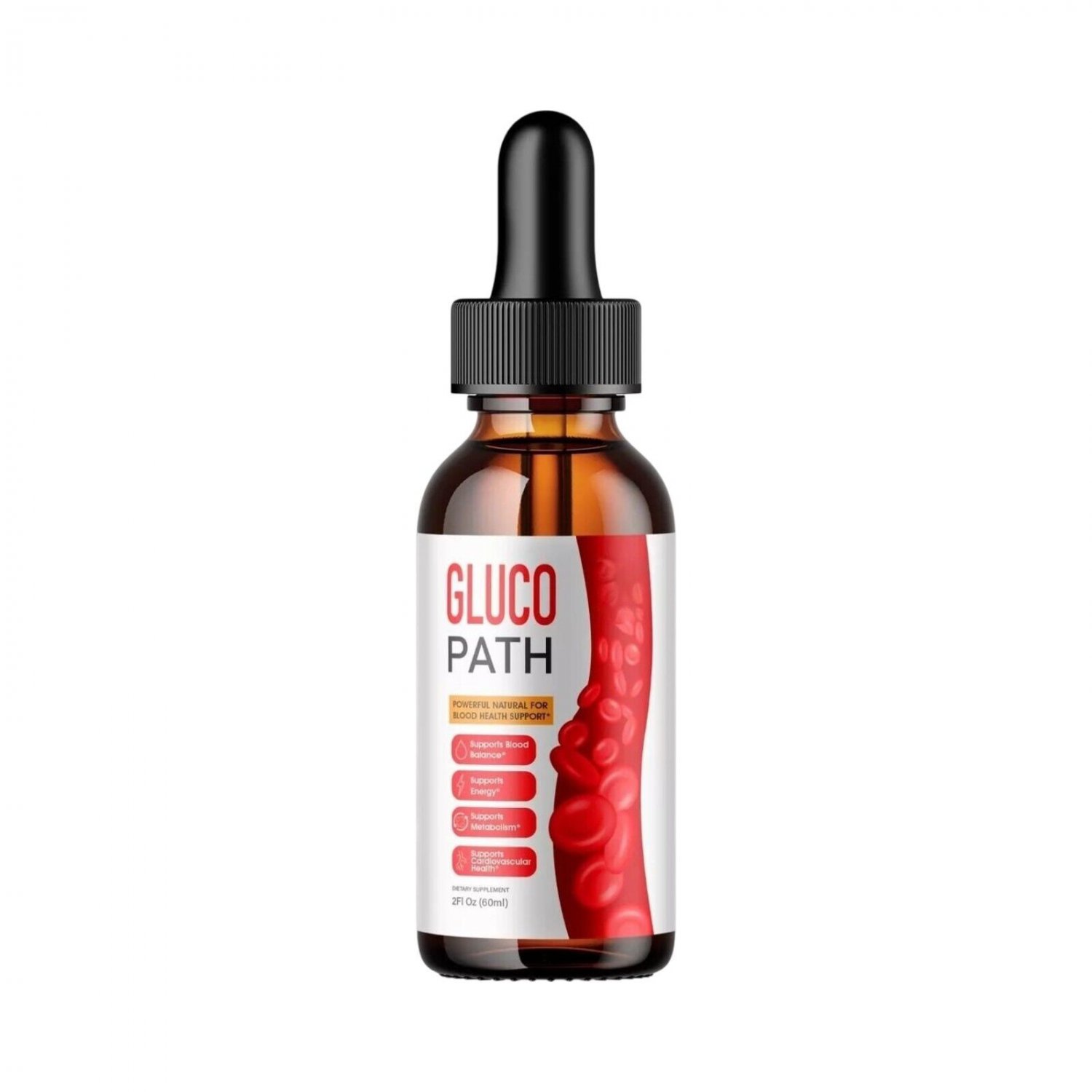 1 Pack Glucopath Drops, Gluco Path Drops, Glucopath Blood Support Supplement