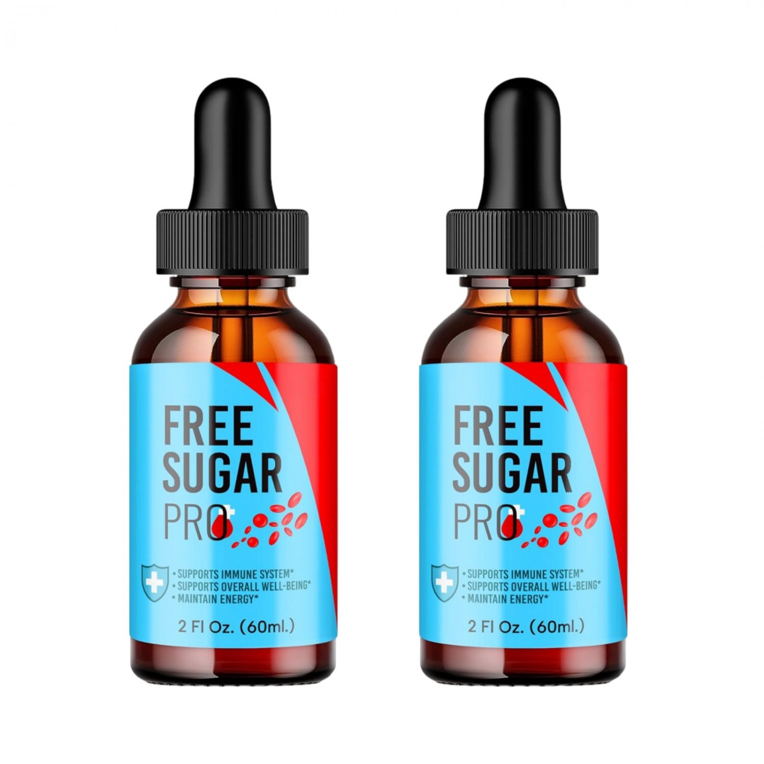 2 Pack Free Sugar Pro Drops - Free Sugar Pro for Healthy Blood Liquid Drops