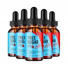 5 Pack Free Sugar Pro Drops - Free Sugar Pro for Healthy Blood Liquid Drops