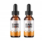 2 Pack Bari Drops - Natural Wellness Support Supplement Max Strength Formula