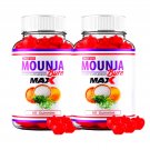 2 Pack Mounja Burn Max Gummies, MounjaBurn Max Weight Loss - 120 Gummies
