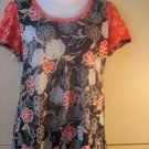 NWT $58 Anthropologie Little Yellow Button Floral Top S