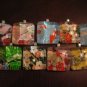 Handmade Glass Pendant Temple Garden w/ Matching Gift