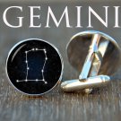 Gemini Constellation Cufflinks – Wedding Gift for Him | Custom Zodiac Cufflinks