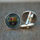 Barcelona Cufflinks Football Cufflinks Soccer Cufflinks Barcelona Team FCB