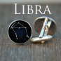 Libra Constellation Cufflinks Zodiac Jewelry for Him | Custom Star Sign Cufflink
