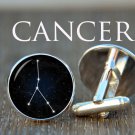 Cancer Zodiac Cufflinks – Elegant Astrology Jewelry | Custom Cancer Star Sign