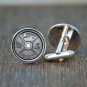 Barbell Cufflinks Weightlifting Athlete Gift Fitness Jewelry Workout Jewelry Gym
