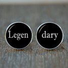 Legendary Cufflinks, Unique Custom Cufflinks, Stylish Men's Jewelry, Iconic