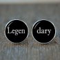 Legendary Cufflinks, Unique Custom Cufflinks, Stylish Men's Jewelry, Iconic