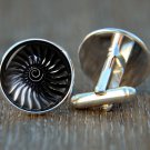 Airplane Propeller Cufflinks, Aviation Cufflinks, Pilot Cufflinks, Travel Enthus
