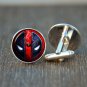 Deadpool Cufflinks Superhero Cufflinkns Wedding Cufflinks Marvel Cufflinks Groom