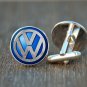 VW Cufflinks, Volkswagen Logo Cufflinks, Classic Car Cufflinks, Vintage VW