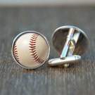 Baseball Cufflinks Sportsmen Wedding Cufflinks Grooms Gift Groom Groomsmen