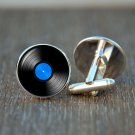 DJ Gift Vinyl Record Disc Vinyl Record Cufflinks Music Lover Cuff links Wedding